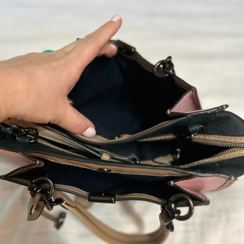 Coach Dreamer In Color Block W/ Wallet - image 6